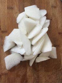 腊排萝卜汤的做法步骤1