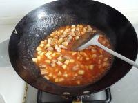 茄汁茭白肉丁的做法步骤7